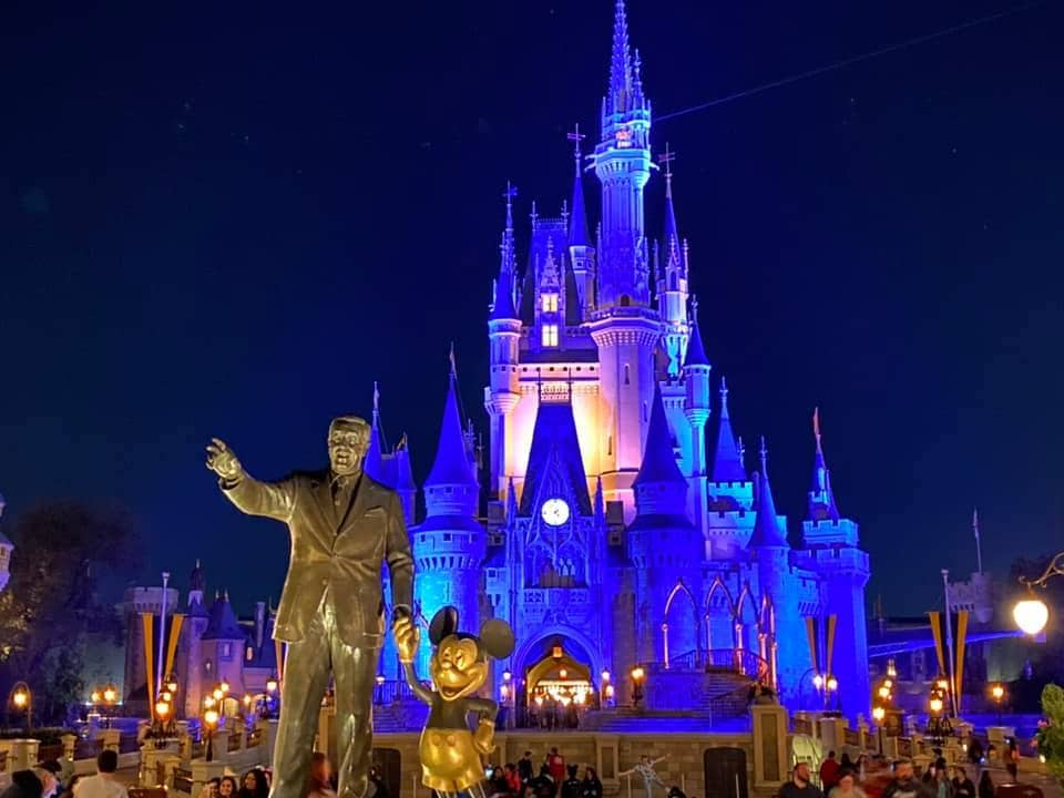 Walt Disney World Castle at Night