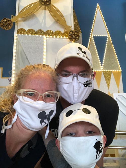 Kathy Vrooman and Family at Walt Disney World - Favorite Grampy Travels