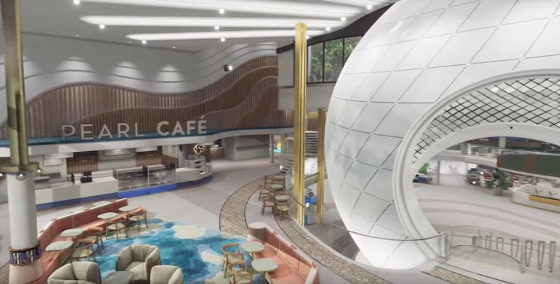 Icon of the Seas - Royal Caribbean Cruise Line - The Pearl Cafe