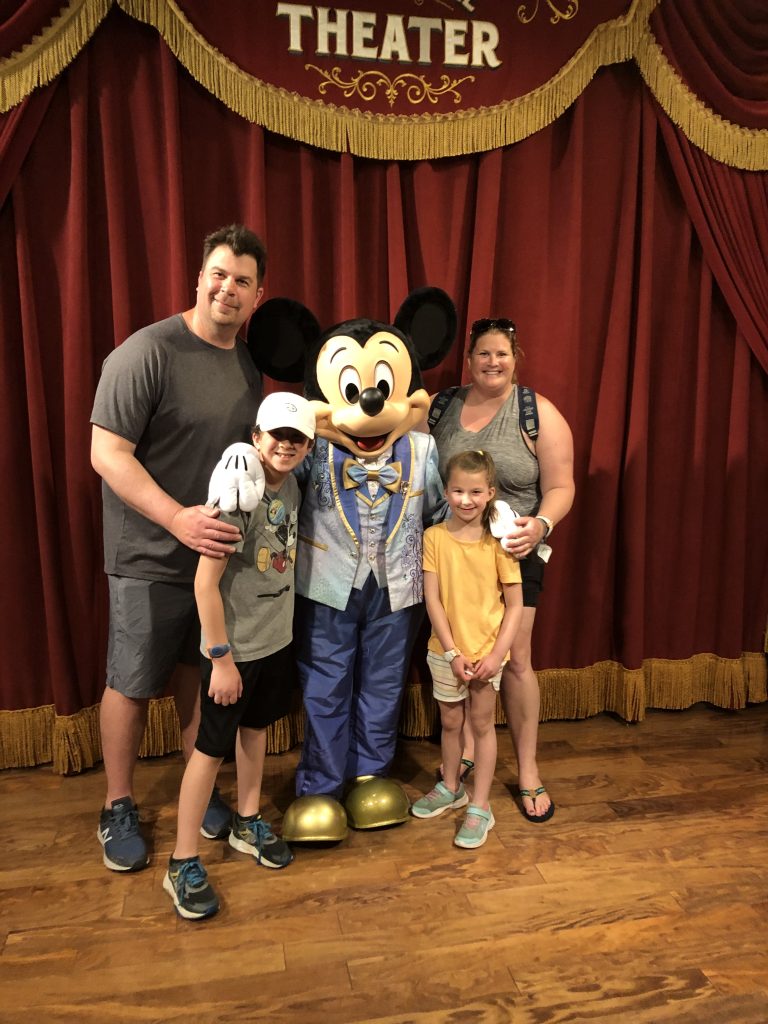 Katie Raphael's family at Walt Disney World - Favorite Grampy Travels