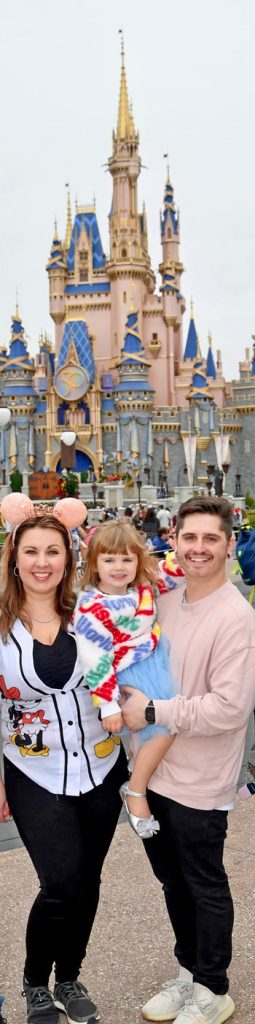 Kayla Artim and Family at Walt Disney World
