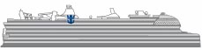 Icon of the Seas Deck 19 Cutaway