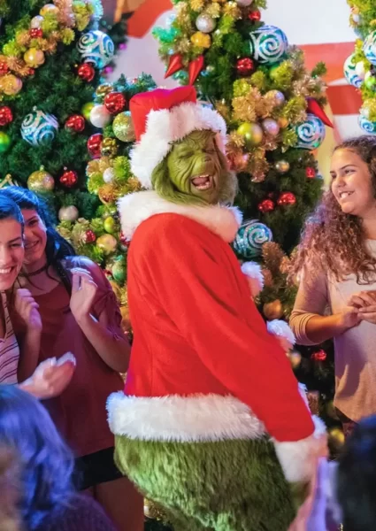 Universal Studios Christmas The Grinch and Friends Character Breakfast