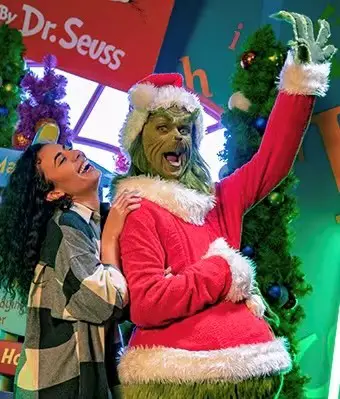 Universal Studios Christmas The Grinch and Friends