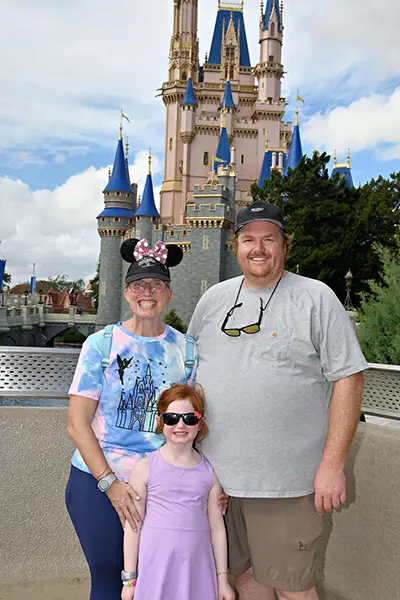 Ashley Mason and Family at Walt Disney World