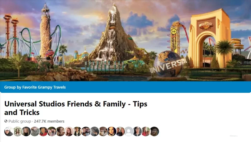 Universal Favebook Group - Favorite Grampy Travels