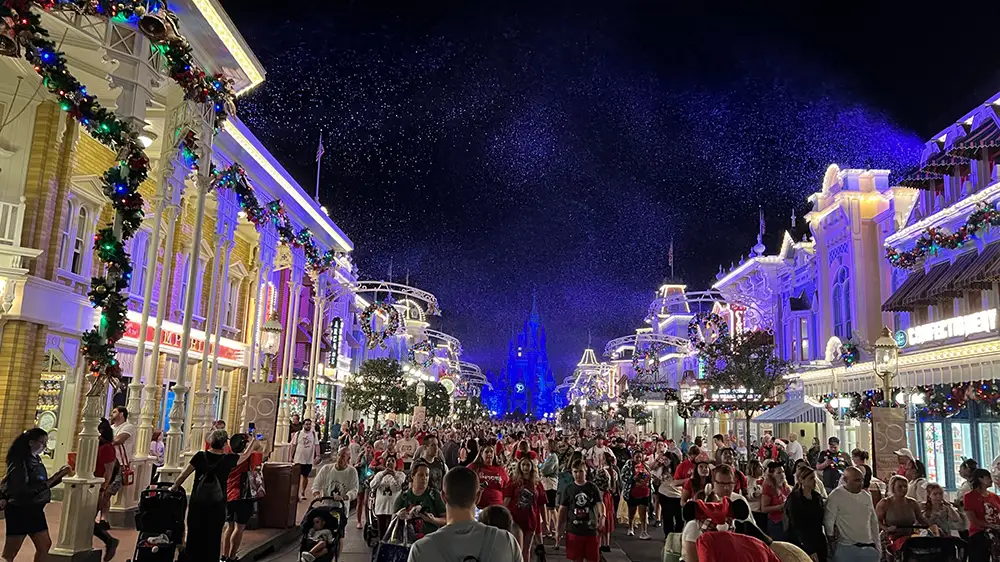Mickeys Very Merry Christmas Party Main Street