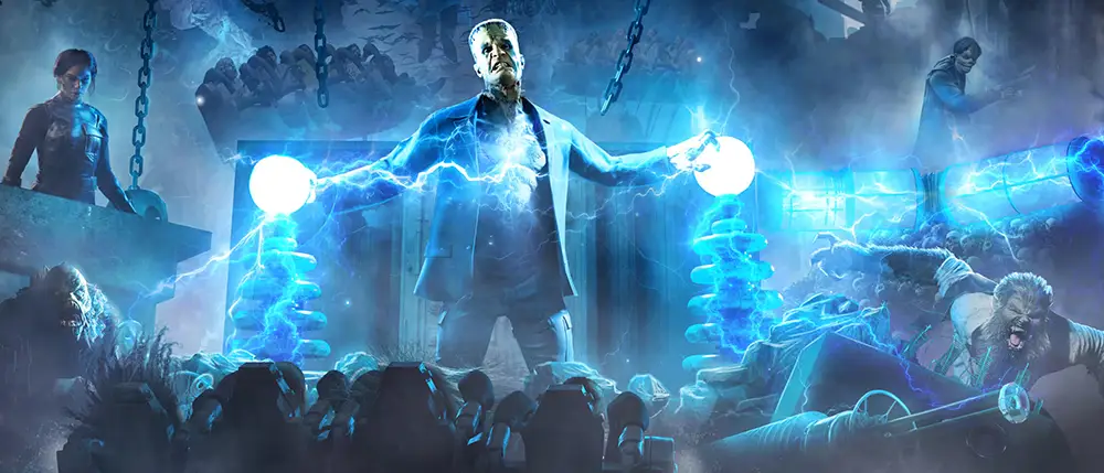 Universal Studios Dark Universe Monsters Unchained Ride Universal Studios Orlando Dark Universe Monsters Unchained Ride Art Frankenstein