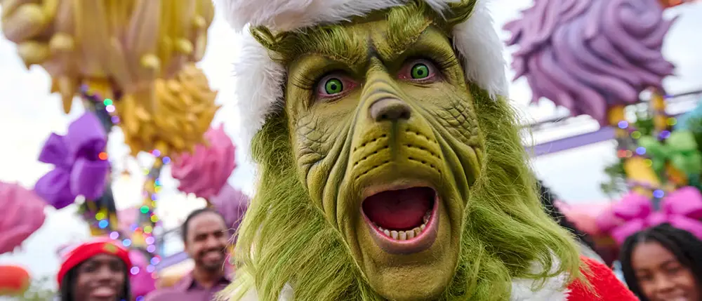 universal studios grinchmas orlando grinch close up universal studios grinchmas orlando grinch close up