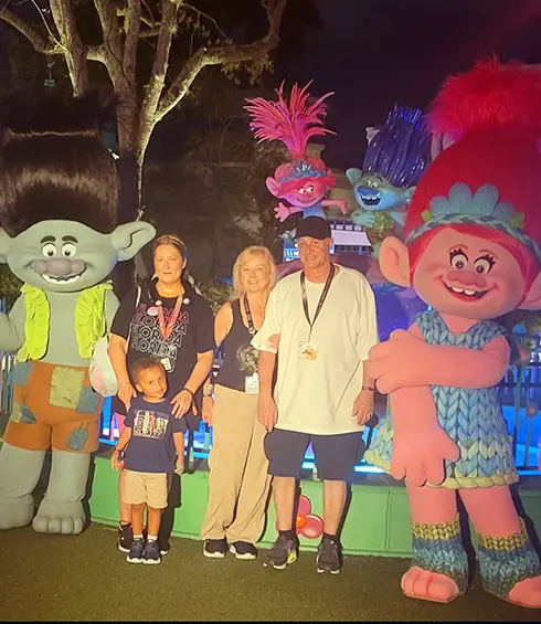 Erin Muldowney Family at Universal Studios - Favorite Grampy Travels 2026