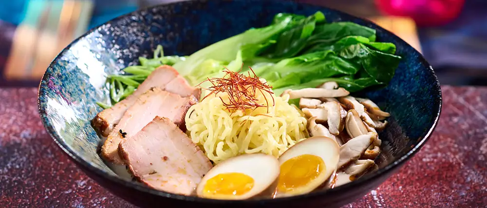 Universal Epic Universe Celestial Park Blue Dragon Tonkatsu Ramen