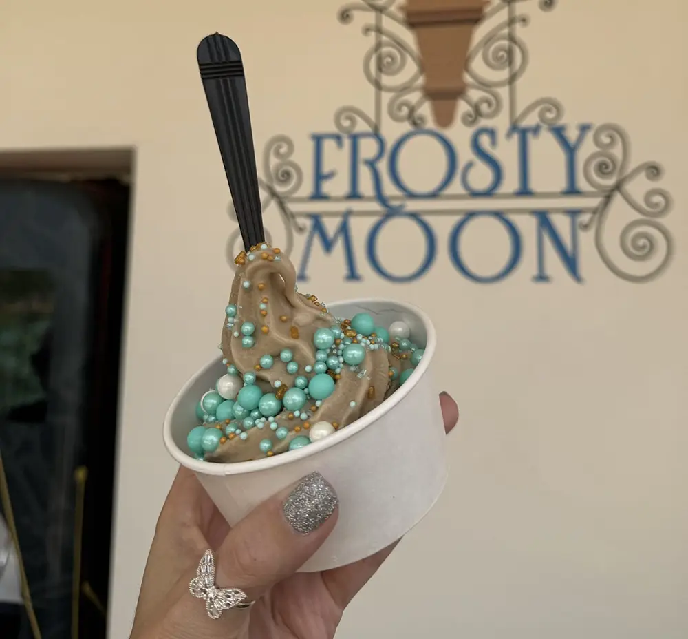 Universal Epic Universe Celestial Park Frosty Moon Ice Cream Cup
