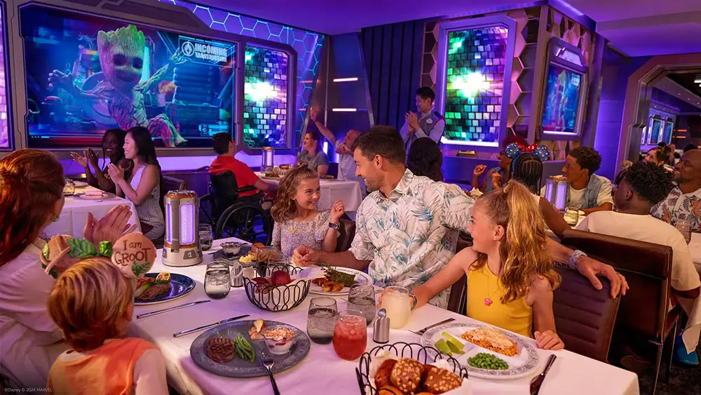 Picture of Disney Cruise Line, Worlds of Marvel Interactive Dinning Experience