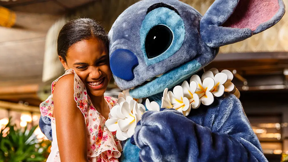 Ohana Character Meet and Greet at Disney Polynesian Village Resort Walt Disney World Dining Plan