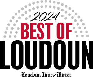 2024 Best of Loudoun Logo with Dotted Semicircle Above Text; Loudoun Times-mirror at the Bottom. - Favorite Grampy Travels - Favorite Grampy Travels 2026 - Favorite Grampy Travels 2026
