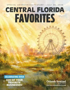 Orlando Sentinel Central Florida Favorites 2026 badge
