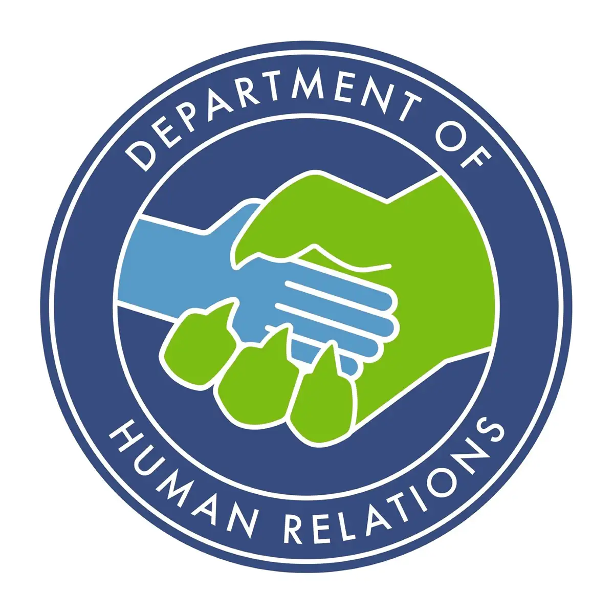 Monstropolis Department of Human Relations logo for H.U.M.A.N. Day