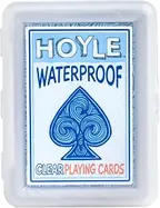 Hoyle waterproof clear playing cards for the pool deck on a Disney cruise