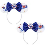 Sailor style mouse ears headband