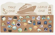 Take one leave one Disney cruise pin trading board