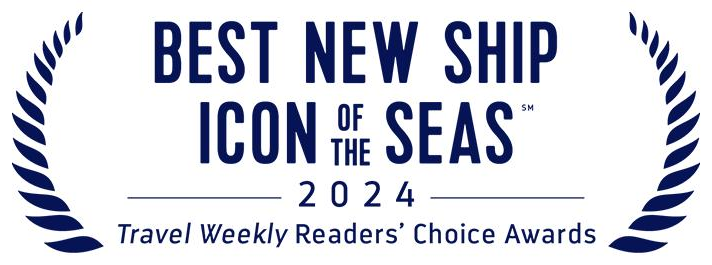 Icon of the Seas named Best New Ship 2024 in the Travel Weekly Readers Choice Awards