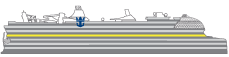Side view of Icon of the Seas with Deck 9 highlighted